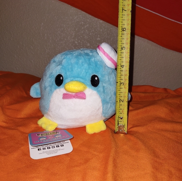 NWT Tee Turtle Reversible Plush Tuxedo Sam Hello Kitty and Friends - Picture 7 of 7